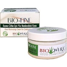 Nacario % 100 Bi̇tki̇sel Krem - Bio-Fine Yüz Nemlendi̇ri̇ci̇ Krem - 100 ml - Karma Ci̇ltler Içi̇n