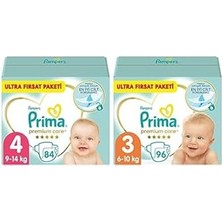 Nacario Bebek Bezi Care 4 Beden 84 Adet Maxi Fırsat Paketi & Bebek Bezi Care 3