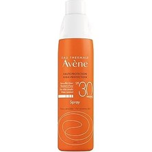Nacario Sprey Güneş Kremi Spf 30 Vücut Için Yüksek Koruma Sağlayan Nemlendirici Güneş Bakımı 200 ml