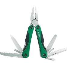 Nacario - 12 Fonksiyonlu Çok Amaçlı Çakı, Ergonomik Tasarım, Uzun Ömürlü, Yeşil