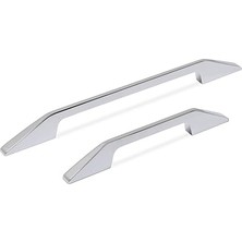 Nacario System 8525 Kulp Krom Renk 224 mm Krom Tek Ebat SSY8525 0224 Cr