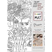 Nacario Akademi Çocuk Funny Mat - Vincent 30X40CM - Yeni