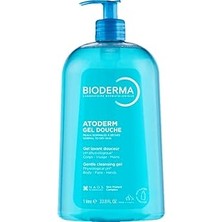 Nacario Atoderm Shower Gel Aile Boyu Kuru Ciltler Için Nemlendirici Duş Jeli Bebek Çocuk Yetişkin