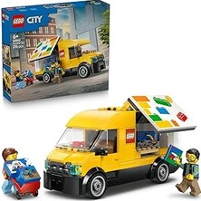 Nacario City: Kamyonet 60500 – 6 Yaş Üzeri Erkek Kız Çocuklar Için Sürücü Işçi Minifigür