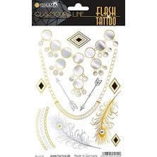 Nacario Herma Glamour Line Flash Tattoo Elmas