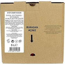 Nacario Ayvalık Zeytin Çiçeği Doğal Zeytinyağlı Sıvı Sabun 5 Lt - Bag In Box