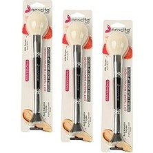 Nacario Allık Açılı Kapatıcı Fırçası (Çift Taraflı) - 496 (3 Paketi)