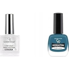 Nacario Gel Look Top Coat & Oje Seti