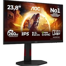 Nacario Aoc 24G4ZR 24″ 240Hz 1ms HDR10 Nvidia G-Sync Fast IPS (Oyuncu) Monitör