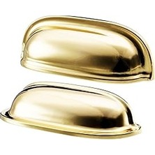Nacario Eneryda Mobilya Kulpu, 89 Mm, 2 Adet, Gold Altın Pirinç