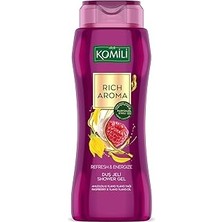 Nacario Komili 1878, Komili Aroma Refresh&energize Kalıcı Parfüm Etkili Duş Jeli 500ML, F3100219-002,