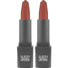 Nacario Alix Avien Uzun Süre Kalıcı Yoğun Renk Veren Nemlendirici Parlak Ruj - Glossy Lipstick 310 Spicy Te