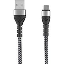 Nacario Zore Bax Micro USB Kablo 1m Siyah
