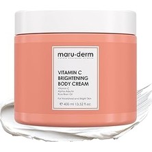 Nacario Maru.derm C Vitamini Aydınlatıcı Vücut Kremi 400 ml