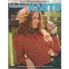 Nacario Leisure Arts Bhg Fabulous Knits Bk