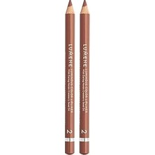 Nacario Lumene Luminous Color Lipliner Kalıcı Bakim Yapan Dudak Kalemi 2 Choco Oat (2 Paketi)