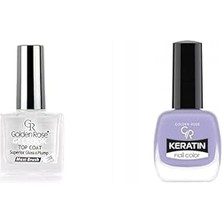 Nacario Gel Look Top Coat & Oje Seti