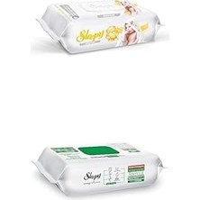 Nacario Sleepy Sensitive Islak Bebek Mendil 3 x 50 Adet Temizlik Havlusu 100' Lü