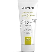 Nacario Yeşilmarka Mineral Filtered Sun Screen 30 Spf Güneş Koruyucu Krem