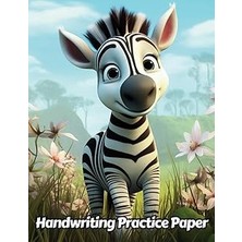 Nacario Independently Published Zebra Handwriting Practice Paper: Wide Lines With Dotted Midline | For Stud