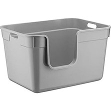 Nacario Tanos Yarı Tuvaleti 54X40X32 - Gri