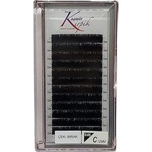 Nacario Çek Bırak 0.05MM C Kıvrım 12 Numara Tek Boy