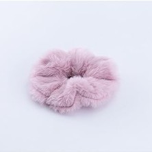 Nacario Bimotif Yuvarlak Peluş Toka, Pembe Tek Ebat Kadın/kız