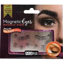 Nacario Mara Kozmetik Magnetic Eyes Mıknatıslı Tam Kirpik Takımı Parçalı 1 Paket (1 x 250 G)