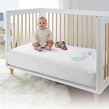 Nacario Vionel HOME%100 Pamuklu, Sıvı Geçirmez Bebek Alezi,bebek Alez Yatak Koruyucu, Çocuk Yatak Koruyucu,