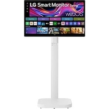 Nacario 31.5" Swing 32U889SA-W 5ms 4K UHD IPS Dokunmatik Tekerlekli Standlı Monitör