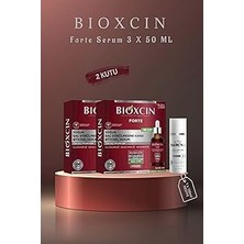 Nacario Bioxcin Forte Yoğun Saç Dökülmesine Karşı 3X50ML 2 Kutu Tüm Saç Tipleri + Jel Hediyeli Set, S