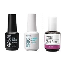 Nacario Fontenay Runail Uv Filtreli Top Coat 18ML + Rubber Base Scotch 18ML + Nail Prep 15 ml Şeffaf