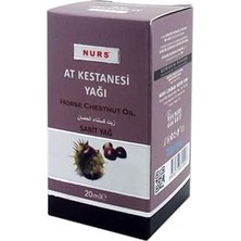 Nacario Nurs Lokman Hekim At Kestanesi Yağı 20 ml