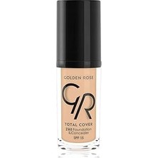 Nacario Total Cover 2si1 Arada Kapatıcı Fondöten No: 02 Ivory - 30 ml