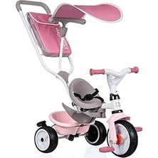 Nacario Smoby, 741401, Baby Balade 3 In 1 Bisiklet, Ergonomik Tasarım, Emniyet Kemerli, Sağlam Metal Y