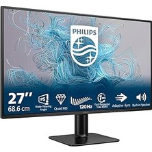 Nacario MONITOR27E2N2500 68,6 cm (27 Inç) Qhd (120 Hz, Ips, 1ms Mprt, Adaptive Sync, HDR10 (2560 x