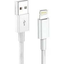 Nacario Happy Iphone Serisi Tüm Modellere Uyumlu Usb-A To Lightning Type-A Şarj Kablosu