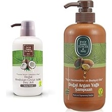 Nacario Doğal Hindistan Cevizi Sütlü Duş Jeli (600 Ml) Xeyüp Doğal Argan