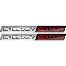 Nacario Exclusiv Edition 3D Gümüş Sticker