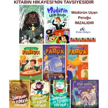 Timaş Çocuk Caner Sarıoğlu Kitaplığı- Müdürün Uçan Peruğu(Imzalıdır), Faruk-1-2-3, Dünyanın En Komik Hayvanı, Dünyanın En Korkak Hayvanı, Dünyanın En Tembel Hayvanı Oyun Arkadaşı Aranıyor(9kitap)
