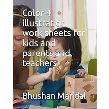 Nacario Independently Published Color 4 Illustration Work Sheets For Kids And Parents And Teachers