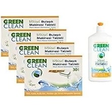 Nacario Ugreen U Clean Bitkisel Bulaşık Makinesi Tableti 120LI Parlatıcı Hediyeli