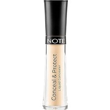 Nacario Note Cosmetics Note Conceal & Protect Likit Concealer - 02