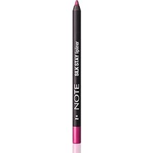 Nacario Note Cosmetics Silk Stay Lipliner Suya Dayanıklı Ipeksi Dudak Kalemi - 06 Pink
