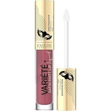 Nacario Eveline Cosmetics Variete Satin Mat Lip Hyaluronik Asitli Likit Ruj 4,5ml