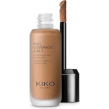 Nacario Kiko Milano Fondöten & Kapatıcı-Full Coverage 2-In-1 Foundation & CONCEALER-120 Neutral-Mat Saten B