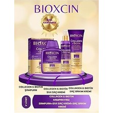 Nacario Bioxcin Collagen & Biotin Hacim Şampuanı 300 ml + Saç Kremi 250 ml + Sıvı Saç Kremi 150 ml 3'lü Set