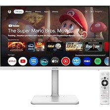 Nacario Msi 27 MD272UPSW, Kurumsal Monitör, Uhd, 16:9 Flat, Ips, 60Hz, 1ms Adaptive-Sync, Pivot, Bey