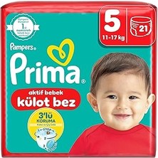 Nacario Külot Bez, 5 Numara Bebek Bezi, 21 Adet