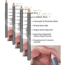 Nacario Alix Avien Uzun Süre Kalıcı Dağılma Yapmayan Nemlendirici Dudak Kalemi - Lipliner Pencil 04 Salmon